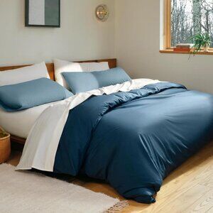 Brooklinen Classic Percale Duvet Cover Abyss King / Cali King